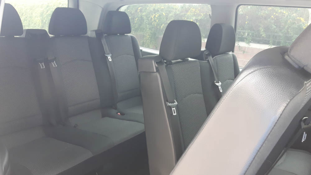 Van seats interior view 2